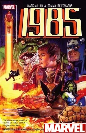 当漫画世界闯入现实世界：漫威1985封面图